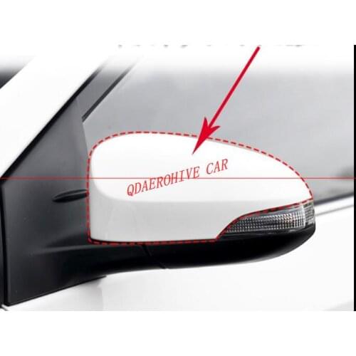 QDAEROHIVE OEM Side Mirror Covers Caps chrome door mirror cover high quality ABS car styling for toyota COROLLA 2014-2018