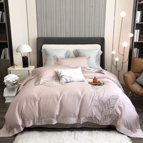 Rose Pink 100% Silk Bedding Set Silk Healthy Duvet Cover Flat Sheet Pillowcace Queen King Adult Bed Linen Set 4/7pcs Bed Set