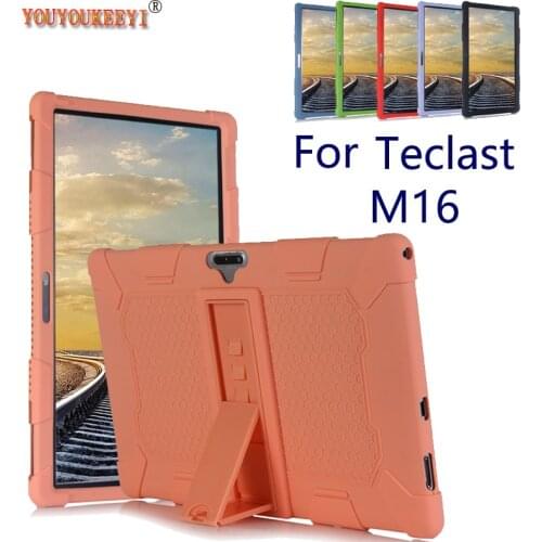 Silicone Case for Teclast M16 11.6inch tablet pc Comes with stand function anti-fall protection cover for m16 +stylus as gift