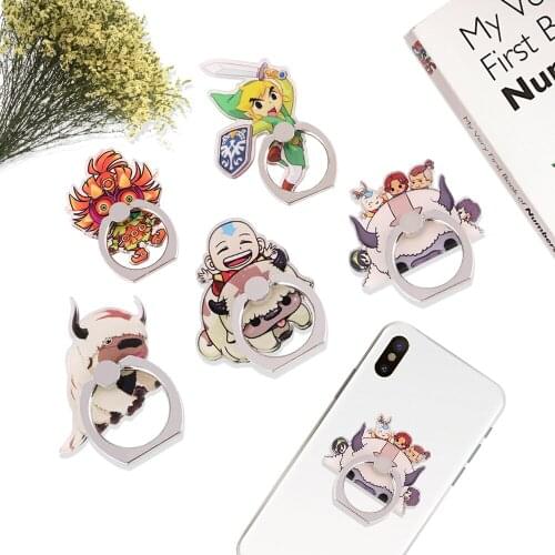 JF1141 Magic Story Universal Cell Phone Holder Phone Ring Holder Owl Phone Stand Finger Ring Holder Table Support for Phone