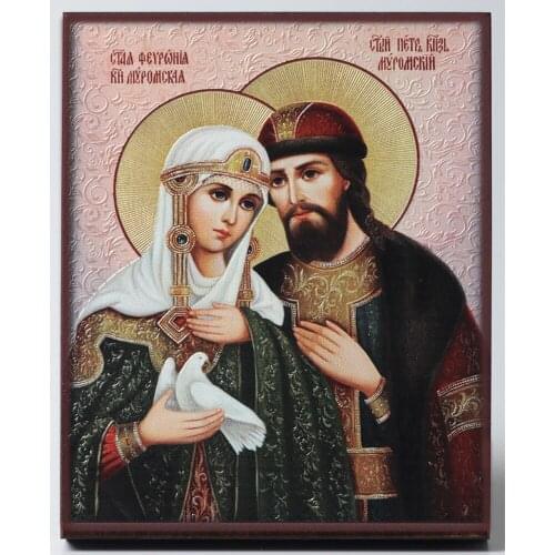 5d full square round drill diamond painting Sts. Peter and Fevronia off Murom mosaic diamond embroidery cross stitch Art YG1489
