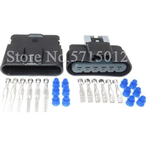 6 Hole 13521469 13521467 Auto Female Male Plugs Waterproof Automotive Electrical Wire Harness Socket