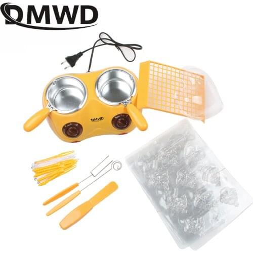 DIY Electric Candy Melting Pot Fountain Machine Essential Oil Soap Handmade Soap Melter Heater Hot Chocolate Fondue Maker EU US