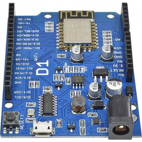 ESP-12E ESP-12F WeMos D1 WiFi Uno R3 Based ESP8266 ESP-12E Wireless WIFI Module For Arduino Compatible IDE