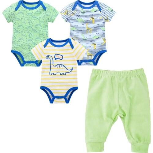 Kavkas Baby Girl Clothes Summer 0-12M Kids Clothes For Girl Boy Cartoon Cute Newbron Baby Girl Clothing roupa bebe