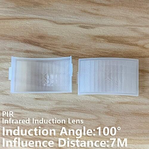 Fresnel lens Infrared induction 100° induction angle 7M distance PIR lens high sensitivity Infrared sensing of human body