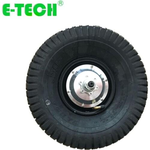 Ce certificate 15inch low speed 48V 400W planetary gear hub motor wheel