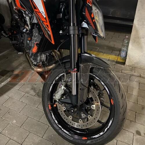 Front Fender Hugger Tire Mudguard Cover For KTM 790 2018 -2020 Carbon Fiber