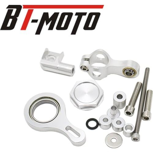 For Yamaha YZF R1 2002-2017/R6 2006-2017 CNC Aluminum Alloy Steering Stabilizer Bracket Shock Absorber Mounting Bracket