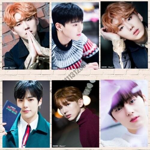 Full Square Diamond Painting Monsta X Minhyuk Wonho Clear Image Cross Stitch Kits 5D DIY Embroidery Mosaic Crafts Home Decor