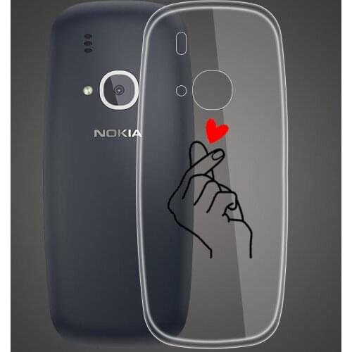 Transparent Clear Case for Nokia 3310 Case TPU Soft Cover Ultra Thin Slim Case for Nokia 3310 Original 3310 2017 Case