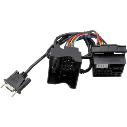 Replacement 20Pin Wire Harness For BMW Flat 40Pin Radios Bluetooth Car Adapter M06/M07 Digtial Music CD Changer