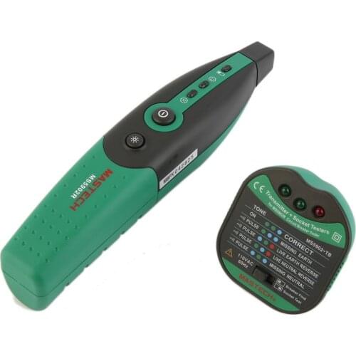 MS5902 Circuit Breaker Finder Socket Tester Finder Wire Cable Tracker Instruction Automatic Electric Test Tecrep Meter 110V US