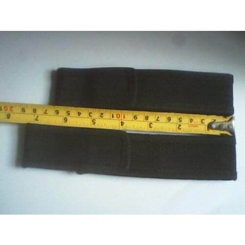 100 pcs/lot Flashlight Holder Case Nylon Torch Light Holster Holding Belt Flashlight Magic Tape Pouch Camping Hiking lin2627