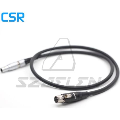 0b 2 pin plug to mini XLR 4-pin for TVlogic monitor power line