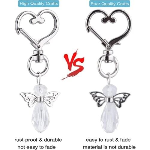 30 Sets Of Creative Angel Key Pendants With Drawstring Organaa Bag Party Thank You Gift Holiday Supplies