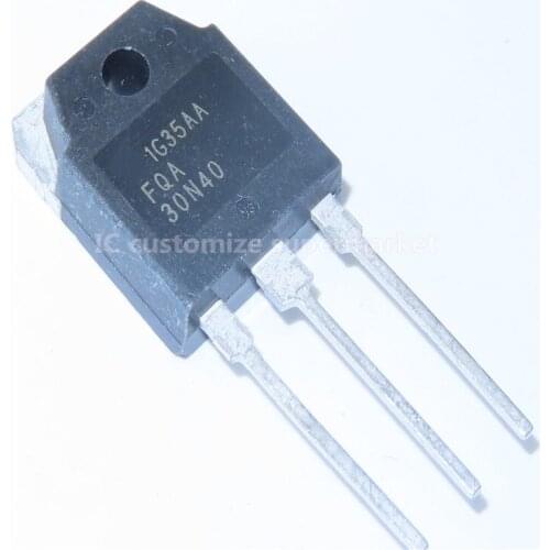5PCS/LOT NEW FQA30N40 TO-3P 30A 400V Triode transistor