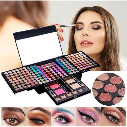 92 Color Eyeshadow Palette Make Up Palette Set Kit All-in-One Makeup Gift Set For Women Fashion Glitter Eyeshadow Makeup