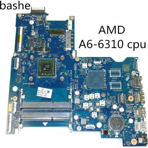 For HP 15-AF Notebook motherboard A6-6310 CPU integrated graphics card LA-C781P motherboard 100% free shipping test