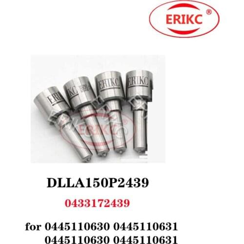 ERIKC 4 Pcs Oil Burner Nozzle DLLA150P2439 0 433 172 439 0433172439 for 0445110630 0445110631 0 445 110 630 0 445 110 631
