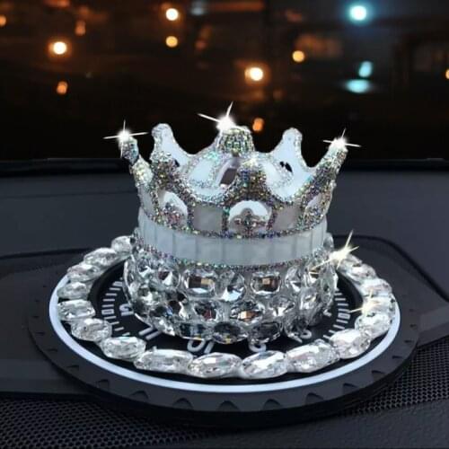 Crystal Crown modeling Perfume seat Car Luxurious Deodorizing Scent Air Freshener Fragrance For Homes Auto Liquid perfume