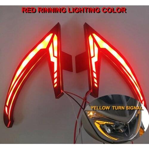 Motorcycle Light Indicator Turn Signal Lamp Red Light for Yamaha Nmax Nmax155 N-Max155 2016-2020