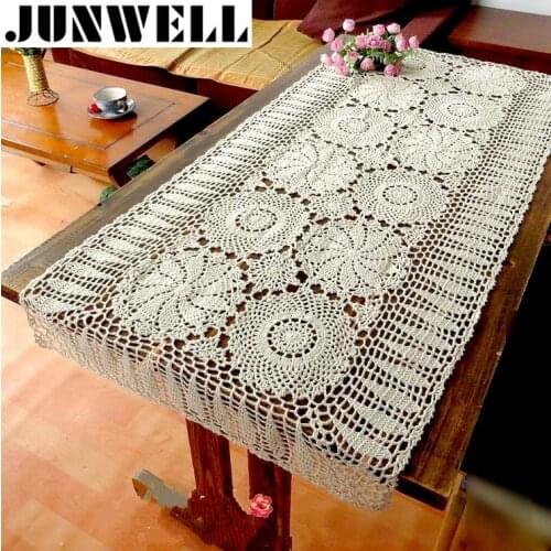 JUNWELL Cotton Tablecloths