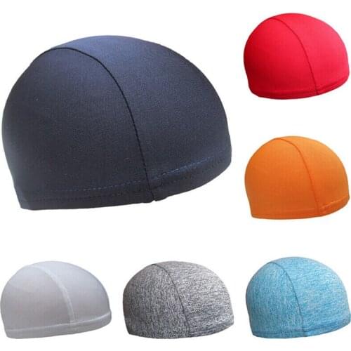 Adults Unisex Soft Running Cycling Skull Caps Under Helmet Liner Summer Riding Cap Outdoor Sports Bike Hat Equipments