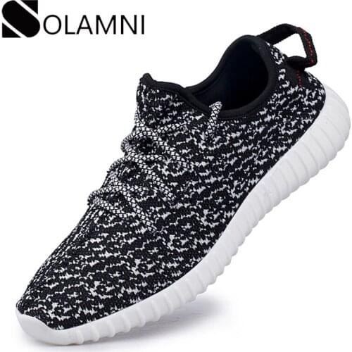 Fashion Mens Casual Shoes Mesh Light Breathable Sneakers Women Soft Lace Up Flat Shoe Couple Unisex Walking Trainers Fit Sneaker