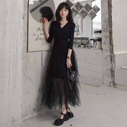 KUANGNAN Fashionable Knitted Dresses