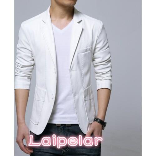 Laipelar Leather Jacket Men Slim Fit Soft PU Mens Motorcycle Jacket Spring Casual Coat Mens White Leather Jackets