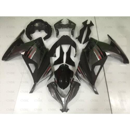 Motorcycle Fairing for EX 300 Ninja 2016 for Kawasaki Zx300r Bodywork 2014 EX 300 Ninja Plastic Fairings 2013 - 2017 Black Grey