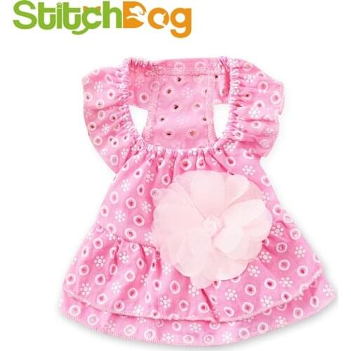Pet clothes spring and summer thin princess skirt small dog costume