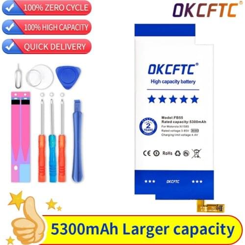 OKCFTC Motorola Moto X Force Batteries