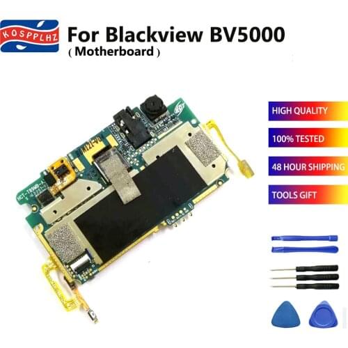 Original Used For Blackview BV5000 Mainboard 2G RAM+16G ROM Motherboard Blackview BV5000 MTK6735 With Camera Part Replacement