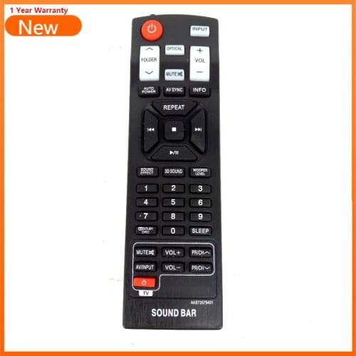 Original Remote Control For LG AKB73575401 HOME THEATER SOUND BAR REMOTE CONTROL FOR NB3250A NB3520A Fernbedienung