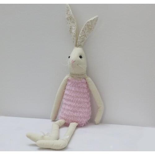 Easter Bunny Cute Plush Toy Bunny Doll Cute Rabbit Baby Gift Soft Kawaii Plush Rabbit Toy 65cm Handmade Plush Baby Toy