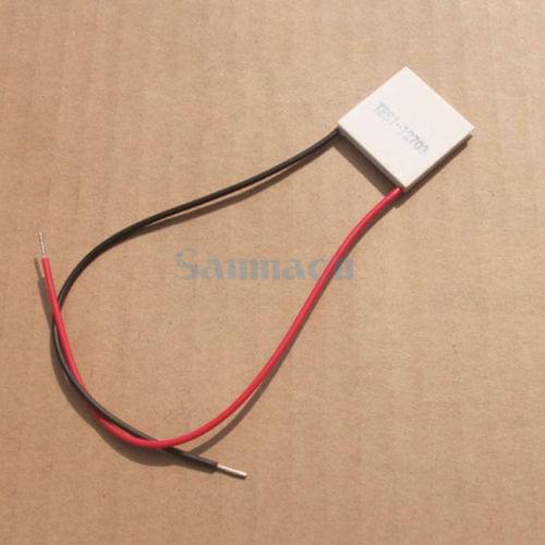 25x25x3.4mm 3A 15V 25.6W TES1-12730 Thermoelectric Cooler Peltier Heatsink
