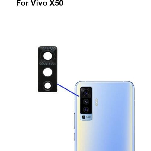 High quality For Vivo X50 Back Rear Camera Glass Lens test good For Vivo X 50 Replacement Parts VivoX50