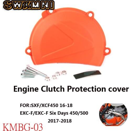 Motorcycle Clutch protection cover for SXF/XCF450 2016 2017 2018 EXC-F/EXC-F Six Days 450/500 2017 2018