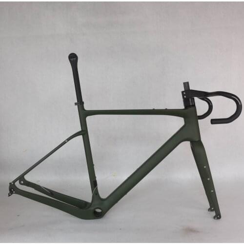 2022 all inner cable disc gravel frame Gravel Bike Frame GR044 , Bicycle GRAVEL frame factory deirect sale