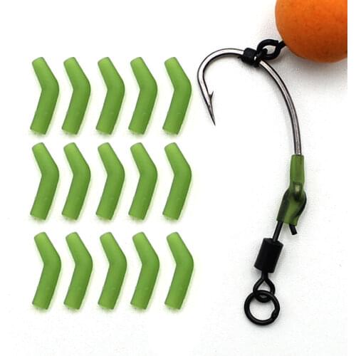 30pcs Carp Fishing Accessories D Rig Kickers Anti Tangle Sleeves Hook Line Aligner For Carp Hair Ronnie Rigs Carp Fishing Tackle