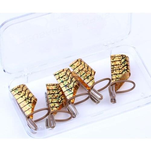 5 Pcs/Box Gold And Silver Nail Art Aluminum Paper Tray Nail Art Phototherapy Metal Tray Golden Nail Art Tools Supplies