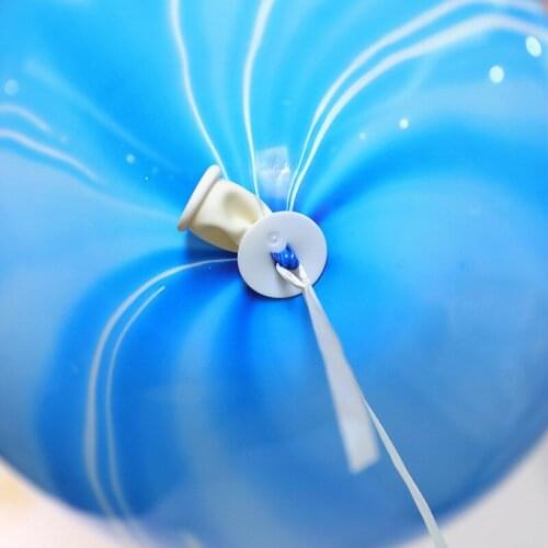 Chicinlife 50pc Balloon Clips String Fastener Ribbon Birthday Party Decorations Christmas Balloon Sealing Clip Wedding Decor