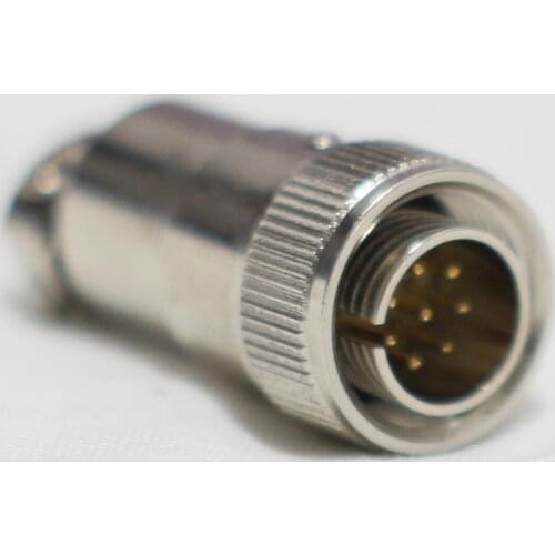 8 pin male connector for making remote cable for remote controller for CANON or FUJINON ENG lens