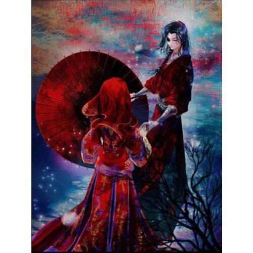 Bride and groom diamond painting Full Square Round drills 5d embroidery mosaic portrait cross stitch thread diamond art,A2149