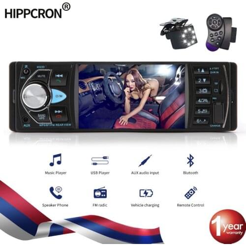 Car radio 1din stereo mp5 mp3 bluetooth radio fm usb autoradio 4.1 Inch Support Rear view Mirrolink Steering Wheel Control