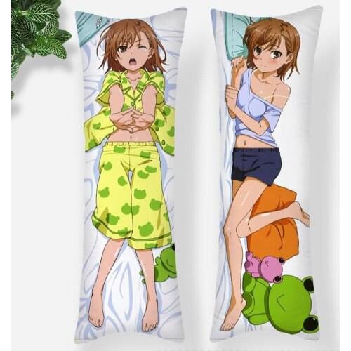 Big Size Misaka Mikoto Long Pillow Case Fashion Decorative Cute Body Pillow Cover For Adult Bedding Pillowcases Not Fade 0618