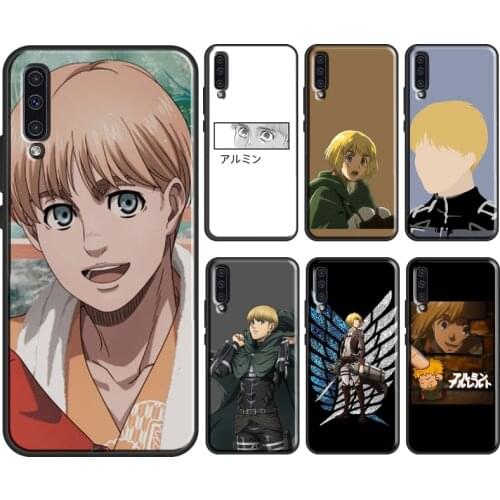 Armin Arlert Attack on Titan Anime Cover For Samsung Galaxy A52 A12 A32 A72 A10 A40 A50 A70 A21S A20e A11 A31 A41 A51 A71 Case