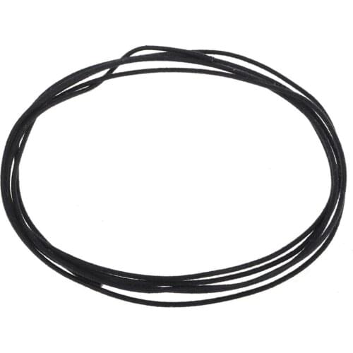 Gavitt Vintage Style Pre-tinned Push-back Cloth Covered Stranded Wire for Amplifier, Black 6 Feet(2 Meters)